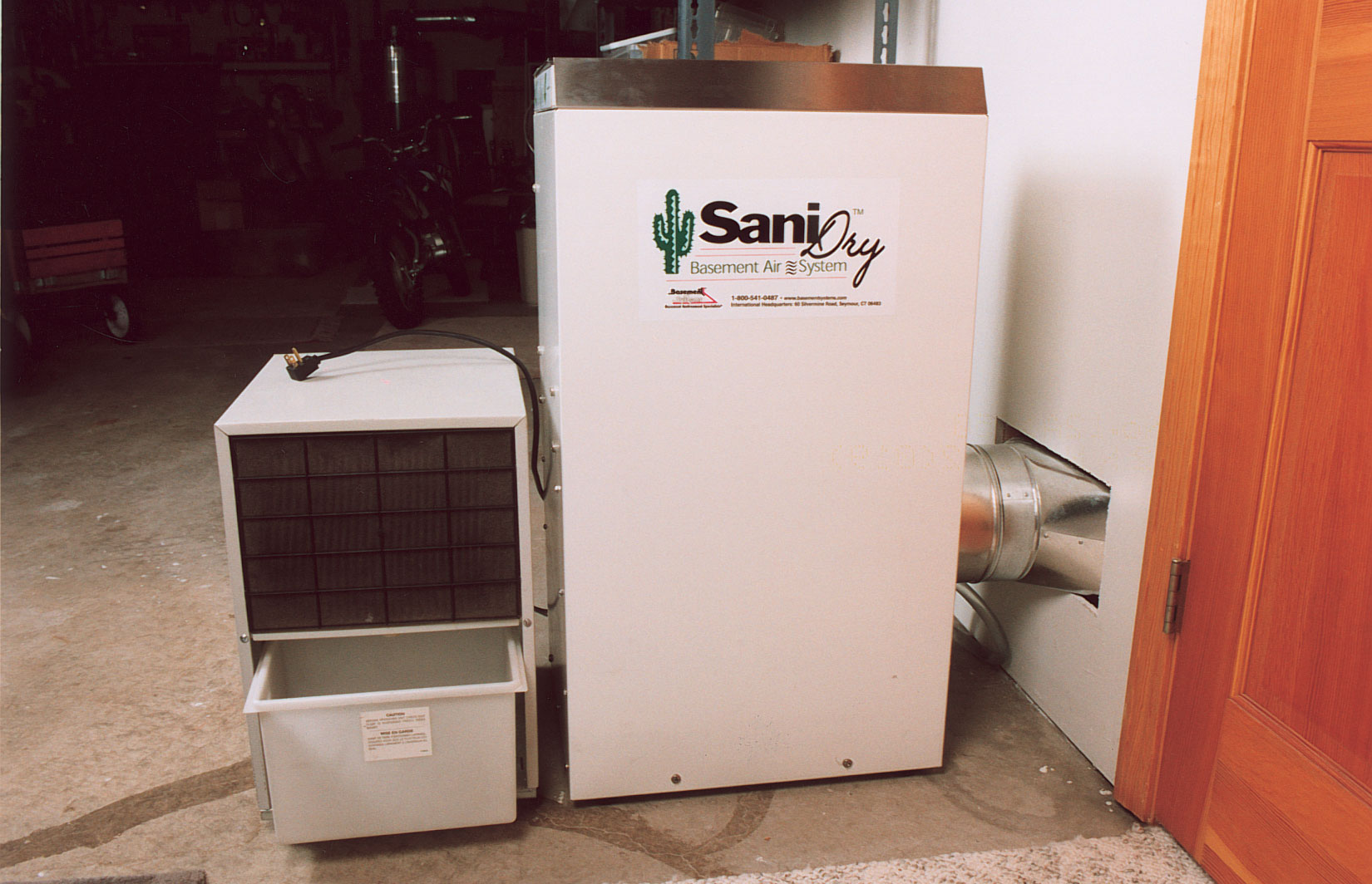 SaniDry compared to store-bought humidifier